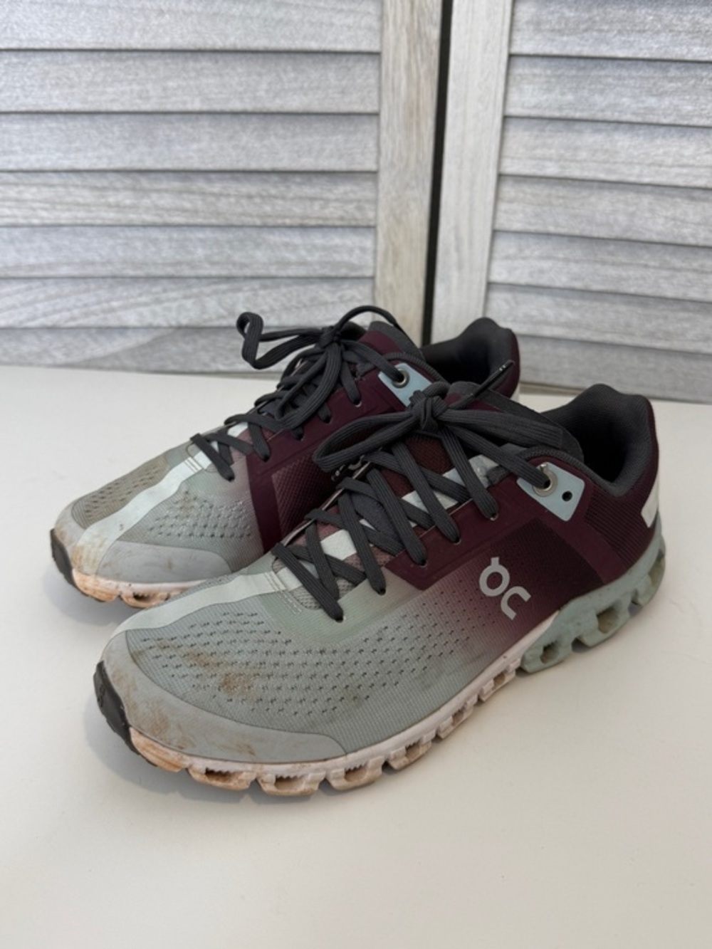 On Cloudflow 3.0 Women’s Size 6 Mulberry Mineral Running Shoes Sneakers
